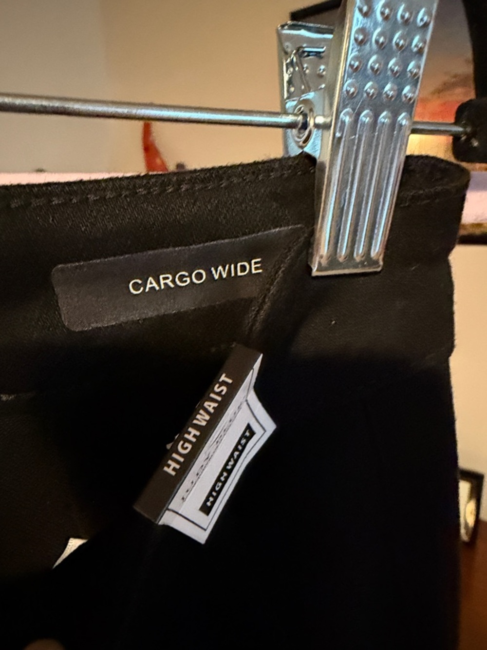 Judy Blue Black High-Rise Cargo Jeans - Picture 4 of 8